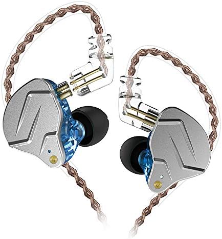 Elevate Your Listening Experience with erjigo KZ ZSN Pro Dynamic Hybrid Dual Driver In-Ear Earphones – Stylish Purple Design, Detachable Tangle-Free Cable, and Exceptional High-Resolution Audio for Musicians and Audiophiles
