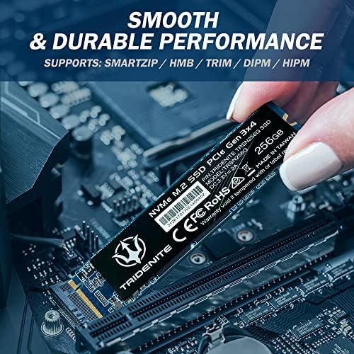 Transform Your System with the 256 GB NVMe M.2 2280 PCIe Gen 3 x4 Internal SSD – Ultimate Speed for Gamers and Professionals! Elevate your computing experience with TRIDENITE Storage technology, delivering lightning-fast data transfers, rapid application launches, and enhanced multitasking capabilities. This compact and powerful SSD is designed for effortless installation in both laptops and desktops, providing you with robust 256 GB storage capacity. Experience quicker boot times and seamless performance improvements that cater to demanding users, whether gaming or working. Built with premium materials for durability, this SSD ensures long-lasting performance and broad compatibility across devices. Unlock your system’s full potential and enjoy a faster, more efficient workflow with this state-of-the-art internal solid-state drive – your upgrade for unrivaled efficiency!