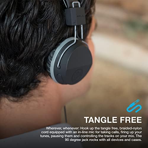 Discover the JLab Neon Folding On-Ear Headphones in Black – Your Ultimate Audio Companion for Travel and Daily Use | Lightweight Design with Tangle-Free Cord for Effortless Portability | Advanced Noise Isolation Technology for Uninterrupted Listening | Powered by 40 mm Neodymium Drivers for Rich, Crystal-Clear Sound | Ergonomic Fit with Plush Cushions for Extended Comfort | Perfect for Music Lovers, Commuters, and Home Relaxation