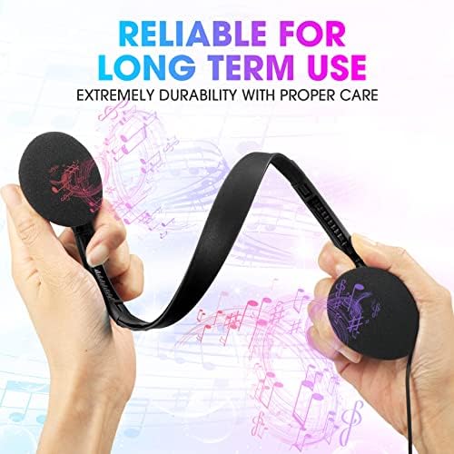 Chumia 50-Piece Classroom Over-Ear Headphones Set – Stylish Dark Blue Adjustable Earphones for Kids, Teens & Adults – Ideal for Enhancing Online Learning, Group Collaboration & Device Compatibility