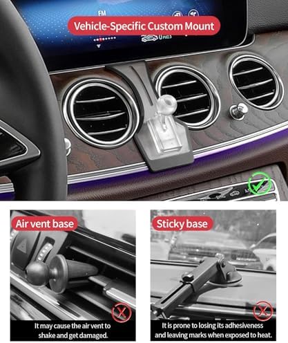 Elevate Your Mercedes Benz E Class (2016-2023) & CLS Class (2018-2023) Driving Experience with the Premium Wireless Charging Phone Holder – Featuring 360° Rotation, Seamless Integration, and Mag Safe Compatibility for Optimal Navigation and Safety Enhancements