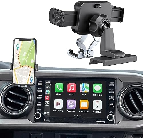 Enhance Your Driving Safety with the Kaishengyuan Magnetic Phone Holder for Toyota Tacoma (2016-2023) – Precision Adjustable Dashboard Clip Featuring 20 X Ultra-Strong Magnets for Unmatched Stability – Universal Smartphone Compatibility for Effortless Access to Navigation and Music