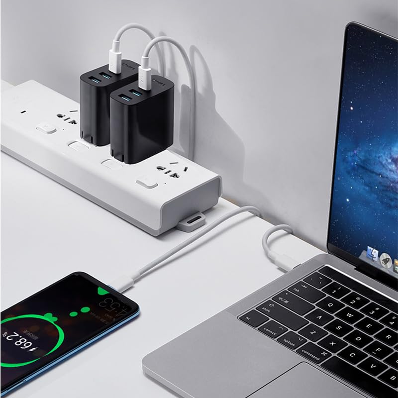 10 ft USB C Charging Cable – High-Speed Type C Charger for i Pad Pro, Galaxy, Mac Book, and More – Durable Long-Length Cord for Fast Data Transfer and Enhanced Device Compatibility – Perfect for Home and Office Use