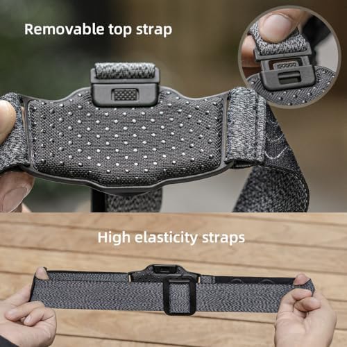 Innovative Magnetic Head Mount Smartphone Holder for Hands-Free First-Person Video Capture – Compatible with 4″ to 7″ Devices like i Phone, Samsung, and Huawei – Lightweight Adjustable Strap for Ultimate Comfort in Outdoor Adventures and Vlogging – 360-Degree Rotatable Bracket for Diverse Filming Angles – Durable, Easy-to-Clean Design Tailored for Active Lifestyles and Seamless Live Shooting Experiences
