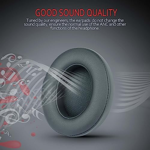 Upgrade Your Beats: Krone Kalpasmos Studio 3 & 2 Replacement Ear Pads – Soft Memory Foam Cushions for Ultimate Comfort and Noise Isolation in Vibrant Red – Perfect Fit for Wired & Wireless Models (B0501, B0500) – Enhance Sound Quality & Style Effortlessly