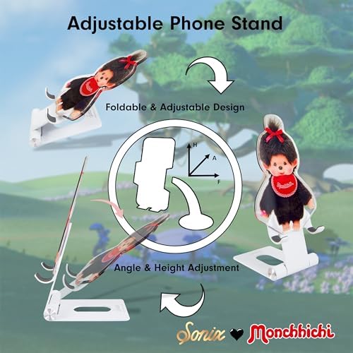 Sonix x Sanrio Character Phone Stand | Adjustable Cell Phone Holder, Desk Stand, Dock | Hello Kitty Classic – Enhanced Compatibility and Speed