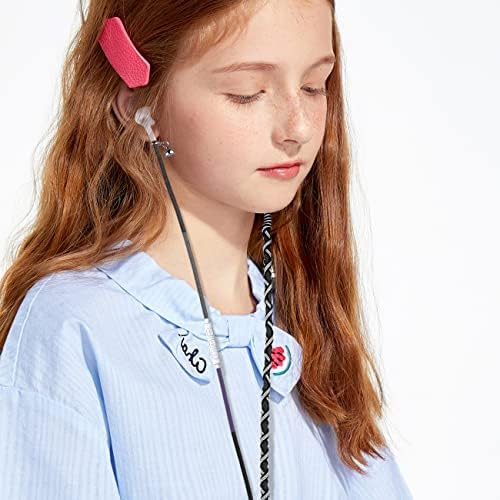 URIZONS Heavy Bass In-Ear Earbuds with Mic – Tangle-Free 3.5 mm Stereo Headphones for Kids & Adults – Stylish Design for i Phone & Samsung – Ergonomic Comfort for All-Day Use – Enhanced Audio Quality for Music Lovers and Casual Listeners