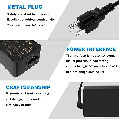 Powerful 100 W USB-C Laptop Charger for Lenovo Think Pad & Chromebook – Fast Charge Compatibility with E495, X1 Carbon 5 th/6 th Gen, Yoga 370, T14 Series & More – Reliable Performance with Universal Input Range – 1-Year Warranty for Peace of Mind