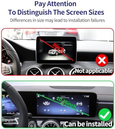 Premium 360° Rotating Phone Holder for 2015 Mercedes Benz GLA/CLA-Class – 5.8″ Screen Auto Mount for Effortless Navigation & Hands-Free Communication – Stylish and Easy-to-Install Car Accessory for Enhanced Safety and Driving Comfort