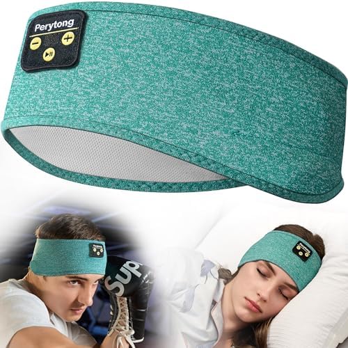 Perytong Wireless Bluetooth Sports Headband Headphones – Ultimate Comfort & Crystal-Clear Sound for Sleep, Yoga & Jogging – Perfect for Insomnia Relief, Meditation, and Easy Device Pairing