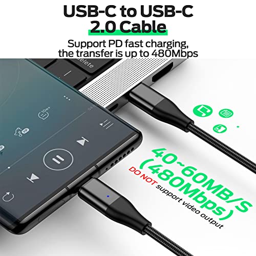 Revolutionary YKZ 3-in-1 Magnetic USB Charging Cable – Versatile PD 60 W Fast Charger for Type C, Micro USB & i-Devices – Durable Nylon Braided Design in 3.3 FT & 6.0 FT Lengths for Tangle-Free Convenience – Enhanced Charging Speed and Compatibility