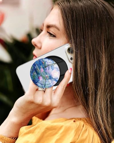 Adorable Cartoon Mag Safe-Compatible Phone Grip Stand – Lightweight Kickstand Ring Holder for Enhanced Usability – Perfect Accessory for i Phone 16/15/14/13/12 with Playful Design for Women and Girls – Durable, Easy-to-Install Magnetic Phone Accessory