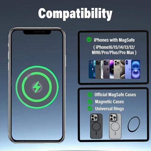Car Phone Mount for 2020-2025 Toyota Highlander Accessories, Apply to 8 Inch Touch Screen, 15W Fast Wireless Charger Screen Fixed Clip Cell Phone Automobile Cradles Hands-Free – Enhanced Compatibility and Speed