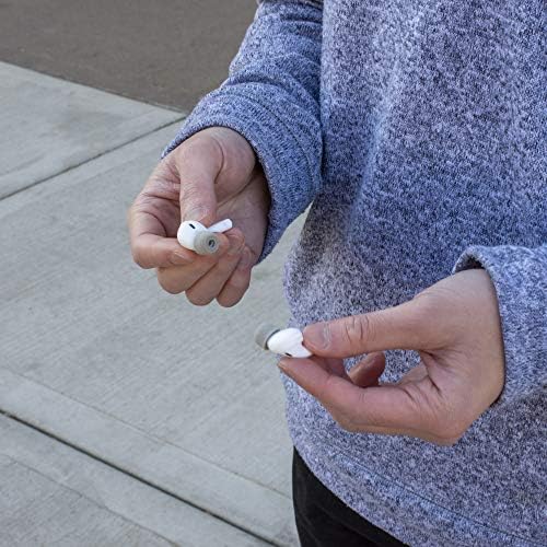 Transform Your Listening Experience with Comply Soft CONNECT Foam Earbud Tips – Premium Memory Foam for Apple Air Pods 1 & 2, Earpods, and Generic Models | Gray Medium – Unmatched Comfort, Noise Isolation, and Longevity