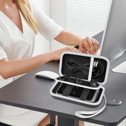 Anker Prime 240 W Charging Station Case – Durable Hard-Shell Organizer for Detachable Cords & USB Accessories – Sleek Black Storage Solution for Enhanced Speed and Compatibility – Ultimate Protection for Charging Essentials