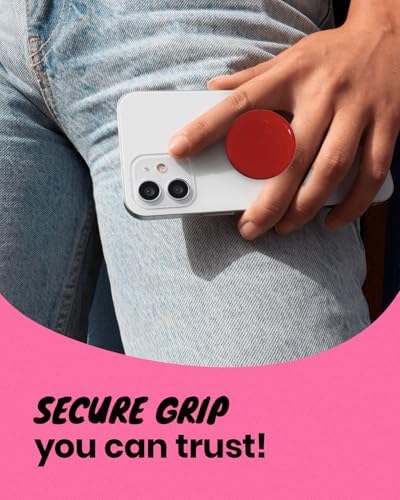 Transform Your Mobile Interaction with the On The Grip Macaron Color Collapsible Phone Grip & Stand – Chic White Round Holder for Optimal Device Control, Universal Compatibility, and Effortless Hands-Free Viewing – Ideal Smartphone Accessory for Secure Handling and Travel-Friendly Design