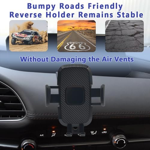 COMETURE Mazda-Specific Car Phone Holder Mount – Premium 360-Degree Adjustable Smartphone Cradle for i Phone & Android – Effortless Installation & Enhanced Driving Safety Accessory for Mazda 6 (2016-2017)