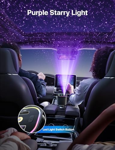 Revolutionize Your Drive: 66 W Retractable Car Charger with Starlight Ambiance – Fast Charging USB-C Adapter for i Phone 16/15/14/13/12 & Pixel – Space-Saving Design for Effortless Charging & Enhanced Automotive Experience