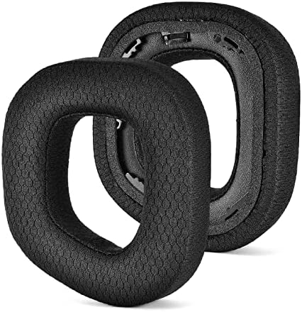 Ultimate Comfort Replacement Earpads for Corsair HS80 RGB Wireless Headphones – High-Performance Fabric Mesh Cushions for Superior Sound Enhancement and User Compatibility