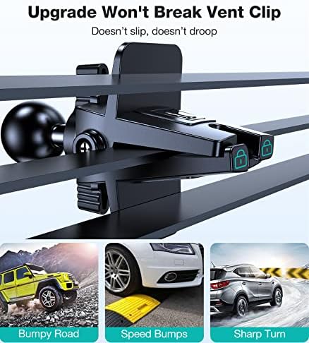 VICSEED [True Strongest Suction] [Rally Racing-Grade Stability] Phone Holders for Your Car 2025 Upgraded Car Phone Holder Mount Truck Stand Cradle for iPhone Samsung All Phones, Yellow – Enhanced Compatibility and Speed