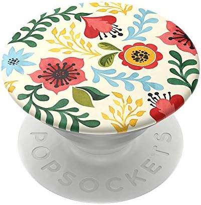 Magnetic Pop Grip for Mag Safe – Elegant Enamel Rose Noir | Multifunctional Phone Stand with Secure Grip & Customizable Swappable Top | Effortless Hands-Free Viewing Kickstand | Wireless Charging Compatible Accessory for Enhanced Smartphone Usability