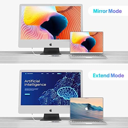 Maximize Your Device Connectivity with Our 7-in-1 USB C Hub to HDMI Adapter – High-Speed Multi-Port Dongle for Mac Book Pro, i Pad Pro, Surface & More – 4 K HDMI Output, 100 W Power Delivery, USB 3.0/2.0, SD/TF Card Readers for Effortless Data Transfer and Enhanced Productivity – Ideal for Professionals & Creatives Seeking Reliable Performance and Seamless Multi-Device Integration