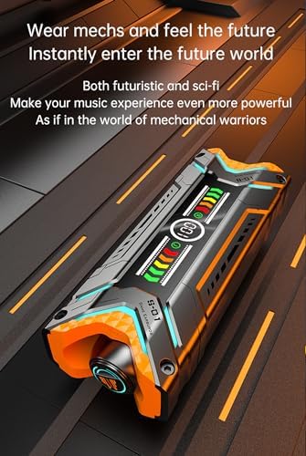 Next-Gen True Wireless Earbuds with Bluetooth 5.3 – IP7 Waterproof Touch Control Headphones for Ultimate Audio Experience – In-Ear Design with Built-in Mic and LED Power Display for Sport and Daily Use – Model 41