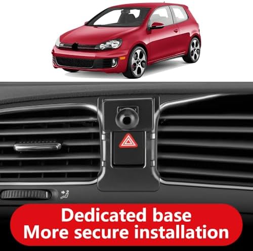 Transform Your VW Golf or GTI with the musttrue Premium Car Phone Holder – Perfect Fit for 2010-2014 Models, Durable Navigation Bracket for Enhanced Safety and Convenience, Adjustable Viewing Angles, Effortless Installation, Sleek Aesthetic for Modern Interiors, Ideal Mobile Cradle for Hands-Free Use, Elevate Your Driving Experience with Seamless Smartphone Integration