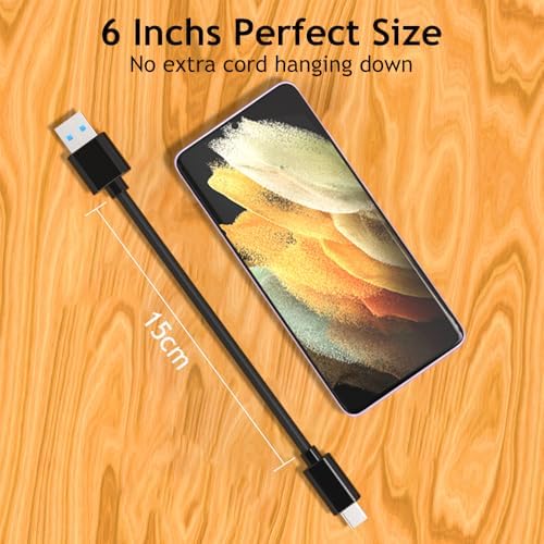 10 FT Braided USB-C Cable for High-Speed Data Transfer and Fast Charging – 10 Gbps USB 3.2 Gen 2 Type C Charger Cord Compatible with Oculus Quest 2, i Phone 16/15 Pro, Samsung Galaxy S23/S22/S21/S20, Moto G9, Pixel 8/7 – Durable and Versatile Connectivity Solution
