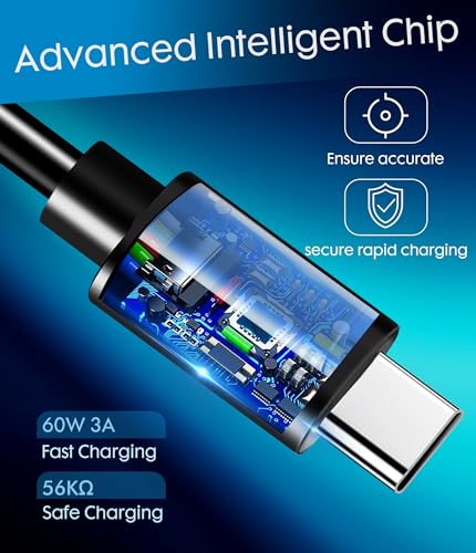 Elevate Your Charging Game: 2 Pack 6.6 FT 2-in-1 USB C to Lightning & USB C Charger Cable for Fast, Versatile Power Delivery – Perfectly Compatible with i Phone 15, 14, 13, 12, 11 Pro Max Mini, i Pad, i Pod, Samsung & Google Devices – Durable, Long-Lasting Design in Sleek Black Finish