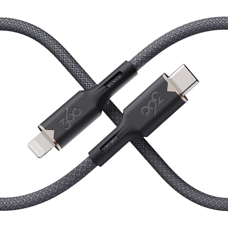 Lightning to USB-C Charging Cable – 5 ft, MFi Certified Fast Charge Cable with Durable Tangle-Free Design for Apple Devices – Optimal Connectivity and Rapid Power-Up Solutions Lightning to USB-C Charging Cable – 5 ft, MFi Certified Fast Charge Cable with Durable Tangle-Free Design for Apple Devices – Optimal Connectivity and Rapid Power-Up Solutions