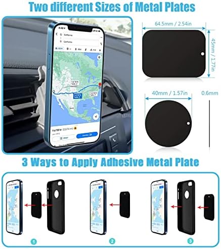 Revolutionize Your Driving with the Ultimate Magnetic Car Phone Holder for Honda Civic (2016-2021) – Air Vent Stand Mount for i Phone, Samsung & All Smartphones – Secure, 360-Degree Rotation for Unmatched Convenience & Hands-Free Navigation