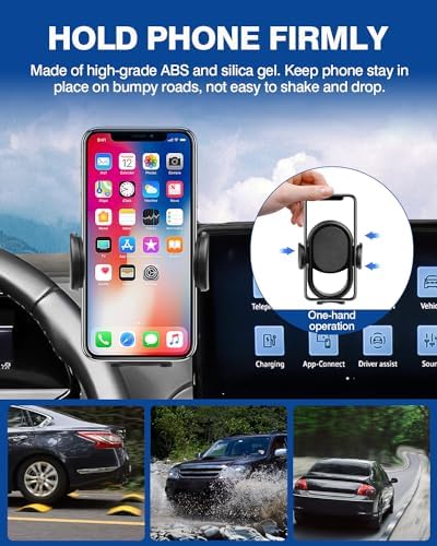 Autorder 360-Degree Rotating Car Phone Holder for Toyota Corolla 2019-2025 & Corolla Cross 2022-2025 – Hands-Free Air Vent Mount for Optimal Navigation & Communication – Durable & Sleek Design for Enhanced Driving Safety and Convenience