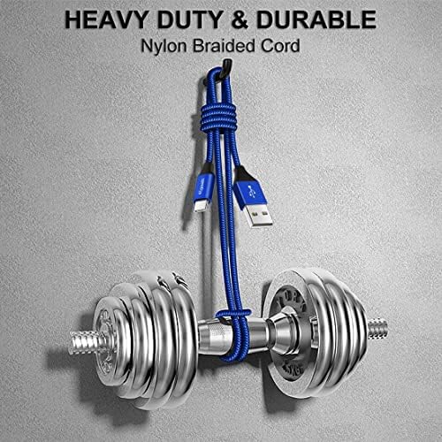 Premium 12 ft Braided USB C Cable (2-Pack) by etguuds – Fast Charging & Data Transfer for Samsung Galaxy S22/S21/S20 Ultra, LG, Moto, Pixel – Durable, Universal Compatibility for Home & Office Use, Effortless Connectivity