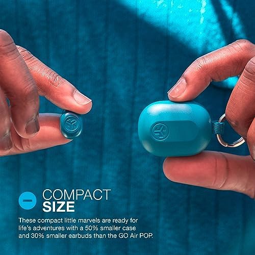 JLab JBuds Mini Tones True Wireless Earbuds – Ultra-Lightweight Bluetooth Earbuds with IP55 Sweat & Dust Resistance, Seamless Multipoint Connectivity for Effortless Device Switching, Enhanced Be Aware Audio for Safety, and Customizable EQ Modes for Superior Sound and Clear Calls, Ideal for Active Lifestyles and Everyday Adventures