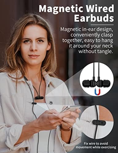 Discover Ultimate Sound Clarity with USB C Wired Earbuds for Samsung Galaxy & Pixel Devices – Noise-Canceling In-Ear Headphones Featuring Magnetic Storage and Integrated Microphone for Crystal Clear Calls – Optimized for Galaxy S53, S54, S22, S23, S21, S20 FE, Z Flip 5, Fold 4, Pixel 7, 6, 6 a, 7 a, One Plus – Ideal for Audiophiles and Gamers – Robust, Portable Design for Everyday Use