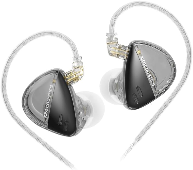 KZ X Angelears Libra Hi-Fi In-Ear Monitors – Ultra-Wide Frequency Dynamic Driver Earbuds with Customizable 0.75 mm Replaceable Cable – Experience Rich Bass and Crisp Highs for an Immersive Audio Journey – Ergonomically Crafted for Maximum Comfort and Extended Wear – Lightweight Design Perfect for Active Lifestyles – Elevate Your Audiophile Experience with Premium Sound Quality – Ideal Companion for Daily Commuting and Leisure – Discover Unmatched Style and Performance Fusion with KZ Libra IEMs – Perfect for Music Enthusiasts Seeking Superior Sound Fidelity