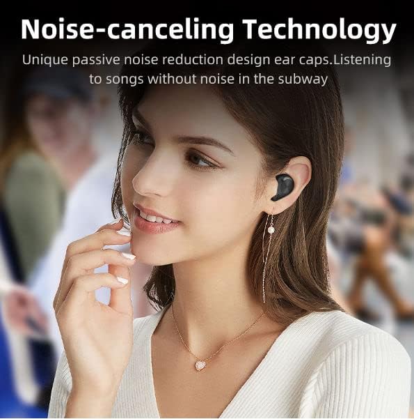 Lotus T1 Premium True Wireless Bluetooth Earbuds – Immerse Yourself in Deep Bass Sound with Ergonomic Comfort, Integrated Microphone for Clear Calls, and Waterproof Design for Active Lifestyles – Seamless Compatibility for All Devices