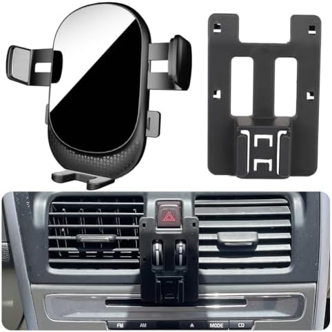 Car Phone Holder for Volvo XC60 Auto Accessories [Only for 2018-2025 XC60] [Auto Lock Hands Free Cell Phone Mount Car fits for iPhone & All Smartphones] – Enhanced Compatibility and Speed