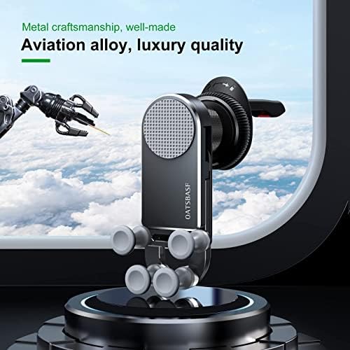 Premium Aluminum Z Fold 4 Car Mount: Dual-Mode Dashboard & Windshield Holder for Samsung Galaxy Z Fold Series and i Phone 16/15 Pro Max – Unmatched Stability & Hands-Free Convenience