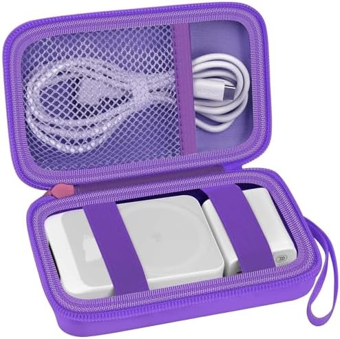 Stylish Pink Case for Anker Mag Go 3-in-1 & Mag Go UFO Charging Station – Premium Organizer for Wireless Chargers, Enhanced Compatibility with Mag Safe Duo, Portable Foldable Design for Travel, Secure Storage Solution for Augnner, Iseyyox, LISEN, RTOPS – Elevate Your Charging Experience with Durable Protection and Effortless Access
