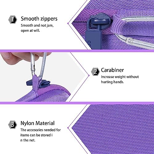 Premium co2 CREA Purple Hard Case for Anker 621 Nano Power Bank – Enhanced Shock Protection and Seamless Port Access for 5,000 m Ah Portable Charger – Ultimate Travel Companion and Stylish Accessory