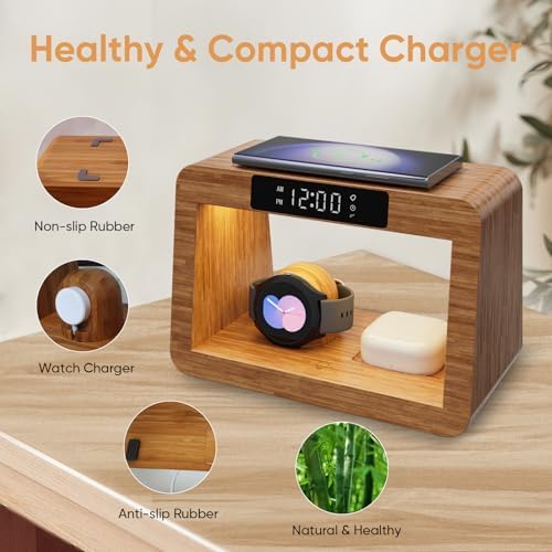 Advanced 2025 Multi-Device Wireless Charging Station: Ultimate USB Charging Dock for Seamless Apple and Android Compatibility, Family-Friendly Organizer with Six Fast-Charge Cables, Stylish Design for Home or Office, Smart Charging Technology for Efficient Power Management