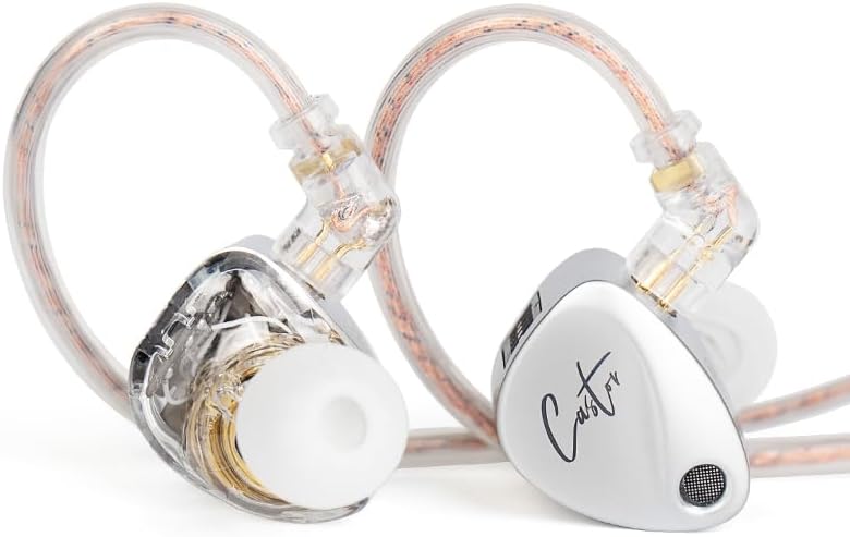 KZ EDX PRO Hi-Fi Wired Earbuds: Premium In-Ear Monitors with 10 mm Dynamic Driver for Rich Bass & Unmatched Comfort – Detachable Cable for Seamless Connectivity & Superior Audio Experience – Ideal for Audiophiles and Daily Listeners