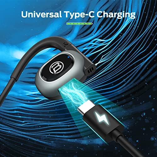 Discover Ultimate Freedom with BUGANI Bluetooth 5.3 Open Ear Sport Headphones – Waterproof Wireless Earbuds for Active Lives, Touch Control for Seamless Navigation, 8-Hour Playtime, Lightweight Design Perfect for Running and Intense Workouts