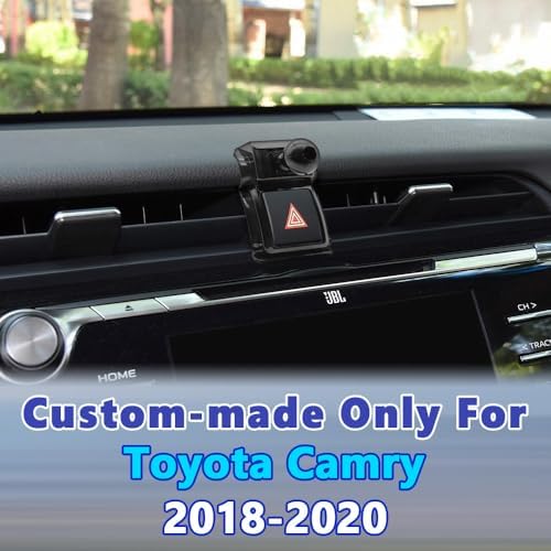COMETURE Toyota Corolla Phone Holder Mount (2020-2023) – 360° Rotating Smartphone Cradle for i Phone & Android – Stylish Auto Interior Accessory for Hands-Free Navigation and Enhanced Device Safety