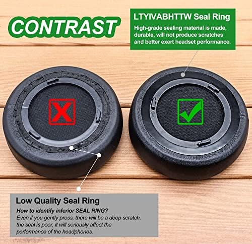 Upgrade Your Audio Experience with Virtuoso XT Cooling Gel Earpads – Premium Replacement for Virtuoso RGB Wireless SE Headset, Enhanced Comfort with Hybrid Fabric & Thick Cooling Gel (Black) – Perfect Fit, Easy Installation, Unmatched Breathability and Support