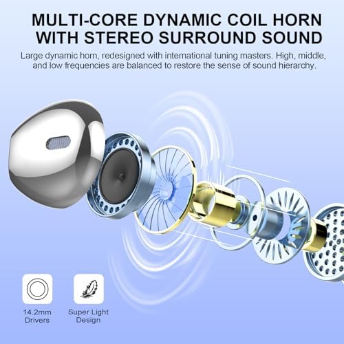 Kicoeon Premium Wireless Earbuds – 48-Hour Uninterrupted Playtime, Advanced IPX7 Waterproof Rating, Next-Gen Bluetooth 5.4 for Seamless Connectivity, Enhanced Call Clarity with Quad Microphone System, Elegant Beige Design Tailored for Active Lifestyles, Fully Compatible with Android & i OS Devices