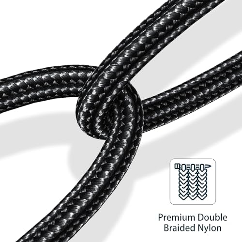 10-Foot Apple MFi Certified USB C to Lightning Charging Cable – Dual Pack High-Speed i Phone Charger for 14/13/12 Series and i Pad – Durable Long Charging Cord for Ultimate Convenience and Flexibility