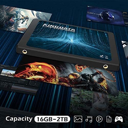 Revitalize Your Computer’s Performance with King Data 64 GB SATA III 2.5″ Internal SSD – Lightning-Fast Speeds for Gamers and Professionals Alike! Upgrade to High-Performance Solid State Storage for Enhanced Responsiveness and Reliability!